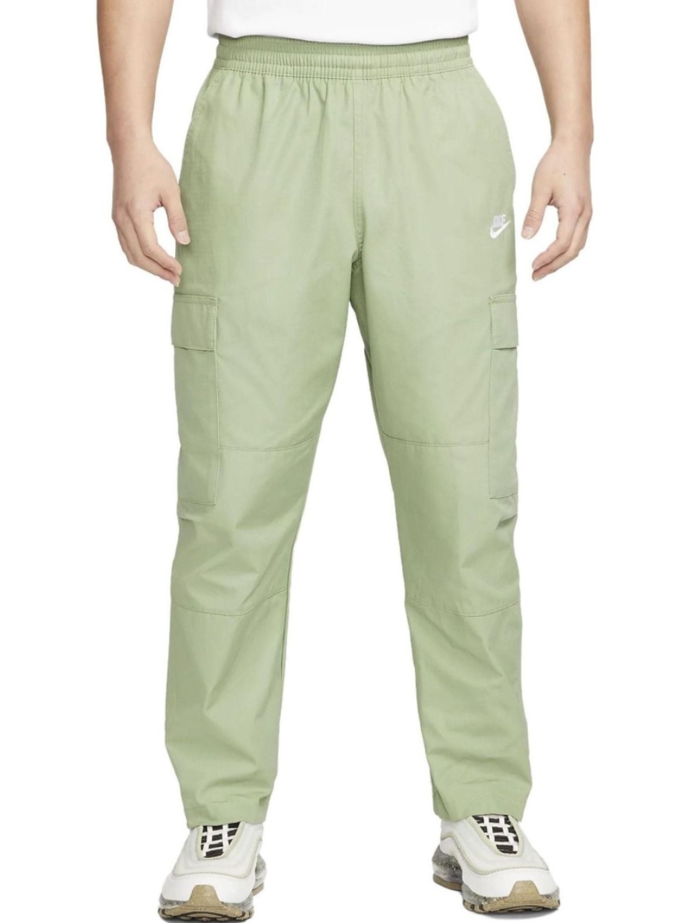 Nike Club Green Men’s Woven Cargo Pants Size Small
